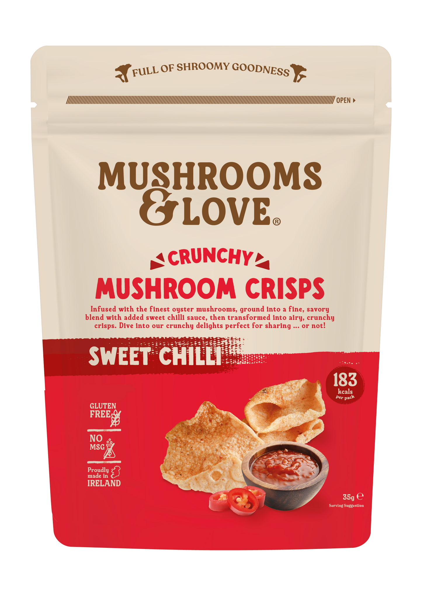 Sweet Chilli - Mushroom Crisps