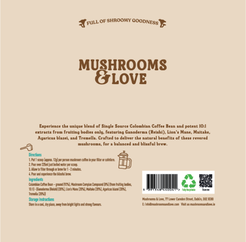 Blissful Mushroom Coffee
