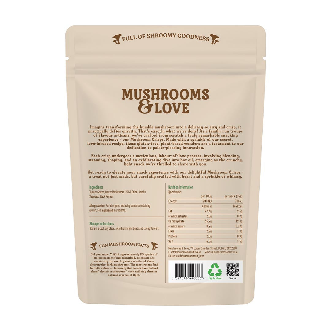 Seavoury - Mushroom Crisps