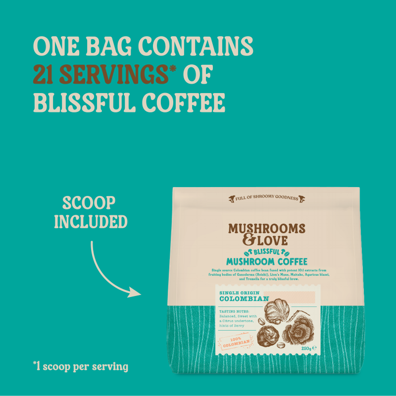 Blissful Mushroom Coffee