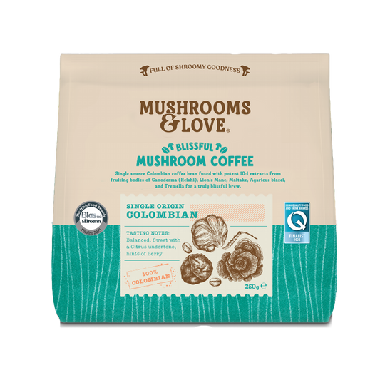 Blissful Mushroom Coffee has been selected as a Finalist in the 2025 Blas na hÉireann Awards