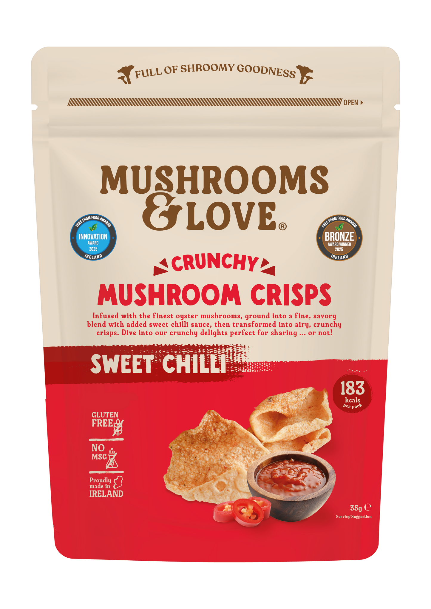 Sweet Chilli - Mushroom Crisps